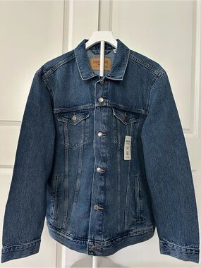 Men’s Levi's Signature Dark Blue Denim Jacket Size M